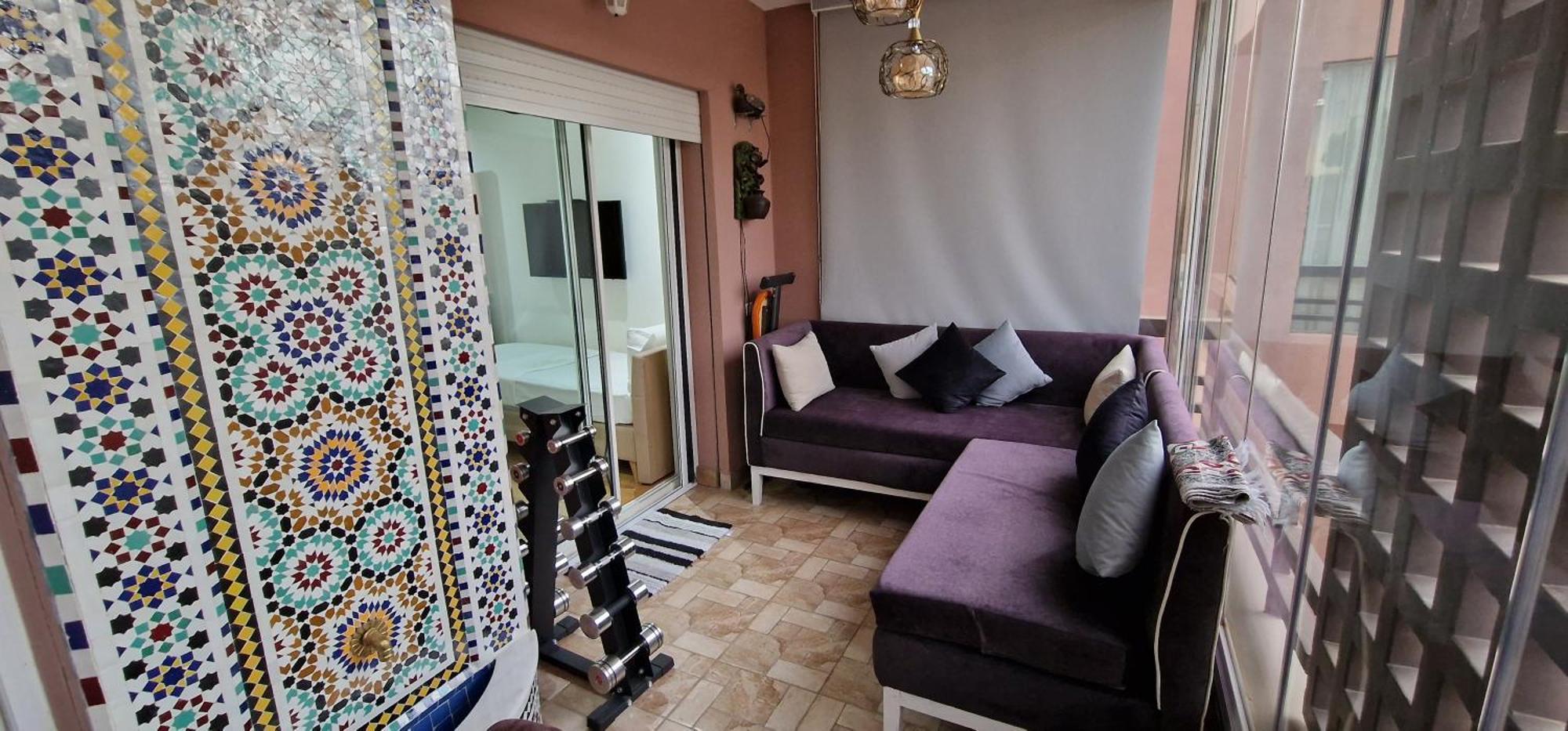 Magnifique Appartement A Riad Garden Marrakesh Luaran gambar